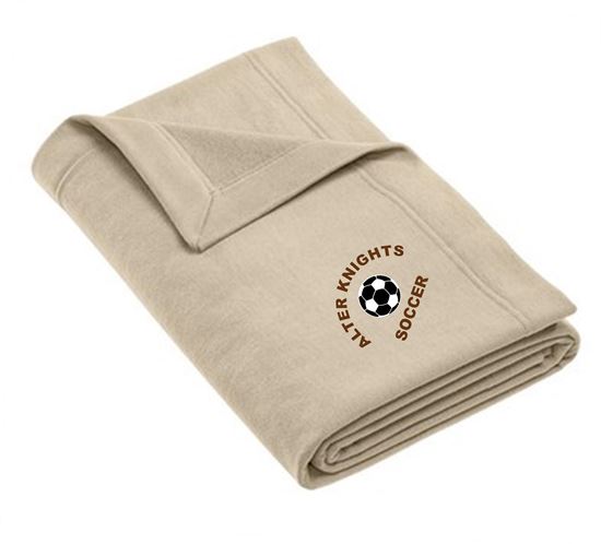 Picture of Alter Boys Soccer - Gildan Heavy Blend Fleece Stadium Blanket 18900 - Sand