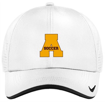 Picture of Alter Boys Soccer - Dri Fit Swoosh Perforated Cap by Nike NKFB6445 - White/Black