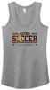 Picture of Alter Girls Soccer - Ladies - Women's Perfect Tri-Racerback Tank Top by District DM138L - Grey Frost or White (Logo 2)