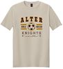 Picture of Alter Girls Soccer - Adult/Unisex - Softstyle Short Sleeve Tee by Gildan 64000 -  Sand, Sports Grey, or White (Logo 1)