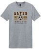 Picture of Alter Girls Soccer - Adult/Unisex - Softstyle Short Sleeve Tee by Gildan 64000 -  Sand, Sports Grey, or White (Logo 1)
