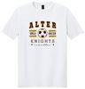 Picture of Alter Girls Soccer - Adult/Unisex - Softstyle Short Sleeve Tee by Gildan 64000 -  Sand, Sports Grey, or White (Logo 1)