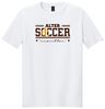 Picture of Alter Girls Soccer - Adult/Unisex - Softstyle Short Sleeve Tee by Gildan 64000 - Sports Grey or White (Logo 2)