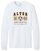 Picture of Alter Girls Soccer - Adult/Unisex - Softstyle Long Sleeve Tee by Gildan 64400 -  Sports Grey or White (Logo 1)