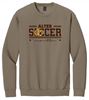 Picture of Alter Girls Soccer - Adult/Unisex - Softstyle Crewneck Sweatshirt by Gildan SF000 -  Savanna Brown, Sports Grey, or White (Logo 2)