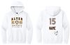 Picture of Alter Girls Soccer - Adult/Unisex - Softstyle Midweight Pullover Hooded Sweatshirt by Gildan SF500 - Sand, Sports Grey, or White (Logo 1)