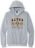 Picture of Alter Girls Soccer - Adult/Unisex - Softstyle Midweight Pullover Hooded Sweatshirt by Gildan SF500 - Sand, Sports Grey, or White (Logo 1)