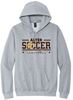 Picture of Alter Girls Soccer - Adult/Unisex - Softstyle Midweight Pullover Hooded Sweatshirt by Gildan SF500 - Savanna Brown, Sports Grey, or White (Logo 2)