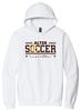 Picture of Alter Girls Soccer - Adult/Unisex - Softstyle Midweight Pullover Hooded Sweatshirt by Gildan SF500 - Savanna Brown, Sports Grey, or White (Logo 2)
