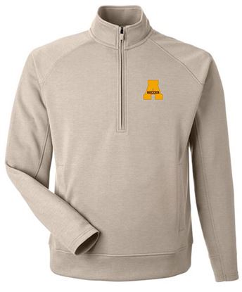 Picture of Alter Girls Soccer - Adult/Unisex - Apex Fleece 1/4 Zip Sweatshirt by J. America 8751 - Mojave
