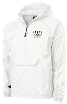 Picture of Alter Girls Soccer - Adult/Unisex - All Weather Pullover by Charles River 9905 - White