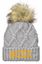 Picture of Alter Girls Soccer - Faux Fur Pom Beanie by New Era NE911 - Heather Grey or Ivory