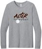 Picture of Alter Girls Volleyball - Adult/Unisex - Jersey Long Sleeve Tee by Bella+Canvas BC3501 - Sports Grey or Vintage Brown