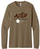 Picture of Alter Girls Volleyball - Adult/Unisex - Jersey Long Sleeve Tee by Bella+Canvas BC3501 - Sports Grey or Vintage Brown