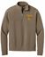 Picture of Alter Girls Volleyball - Adult/Unisex - Linear Texture 1/4 Zip by Mercer+Meetle MM3040 - Warm Taupe