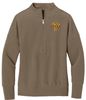 Picture of Alter Girls Volleyball - Ladies - Women's Linear Texture 1/4 Zip by Mercer+Mettle MM3041 - Warm Taupe
