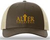 Picture of Alter Girls Volleyball - Richardson Low Pro Trucker Hat 115- Brown/Khaki