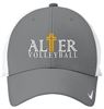 Picture of Alter Girls Volleyball - Legacy 91 Cap by Nike NKFB6447 - Dark Grey/White or White/White