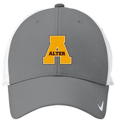 Picture of Alter Girls Volleyball - Legacy 91 Cap by Nike NKFB6447 - Dark Grey/White or White/White