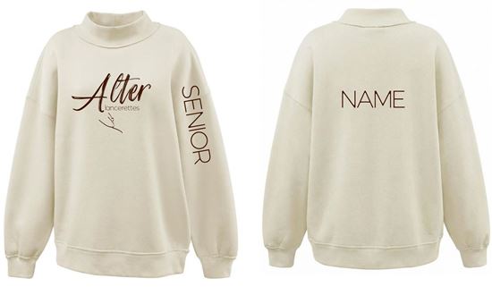 Picture of Alter Lancerettes - SENIOR ONLY!! - Ladies - Juliet Mockneck Senior Mockneck by Pennant 7187 - Vanilla