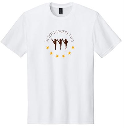 Picture of Alter Lancerettes - Adult/Unisex - Softstyle Short Sleeve Tee by Gildan 64000 -  Sports Grey or White