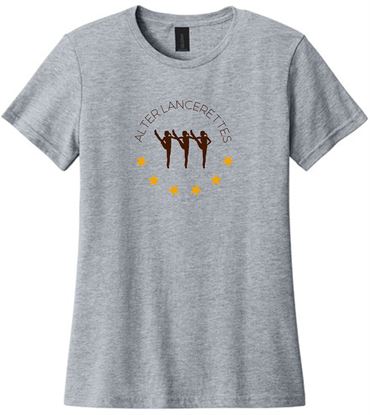 Picture of Alter Lancerettes - Ladies - Softstyle Short Sleeve Tee by Gildan 64000L - Sports Grey or White