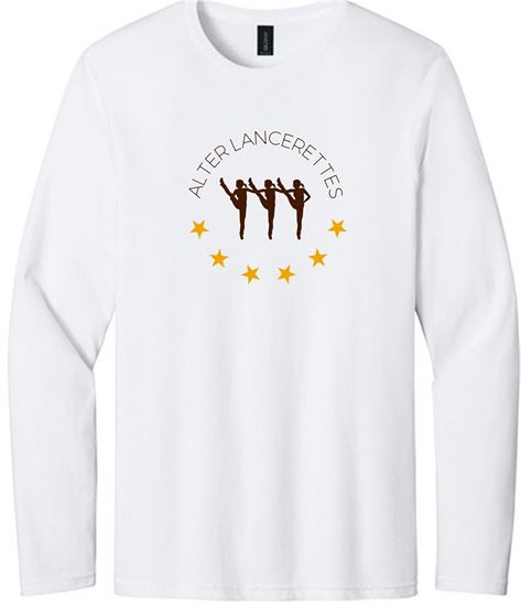 Picture of Alter Lancerettes - Adult/Unisex - Softstyle Long Sleeve Tee by Gildan 64400 - Sports Grey or White
