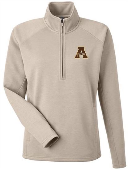 Picture of Alter Lancerettes  - Ladies - Women's Apex 1/4 Zip Pullover by J. America 8754 - Mojave