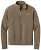 Picture of Alter Lancerettes - Adult/Unisex - Linear Texture 1/4 Zip w/ Logo Choice by Mercer+Meetle MM3040 - Warm Taupe