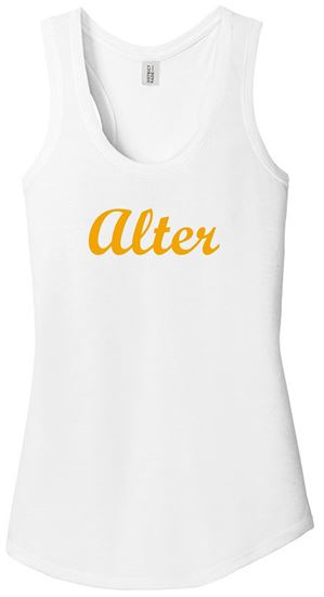 Picture of Alter Lancerettes - Ladies - Women's Perfect Tri-Racerback Tank Top by District DM138L - Grey Frost or White