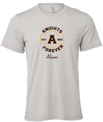Picture of Alter High School - Adult/Unisex - Alumni Short Sleeve Tee by Bella+Canvas BC3001 - Solid Athletic Heather or White