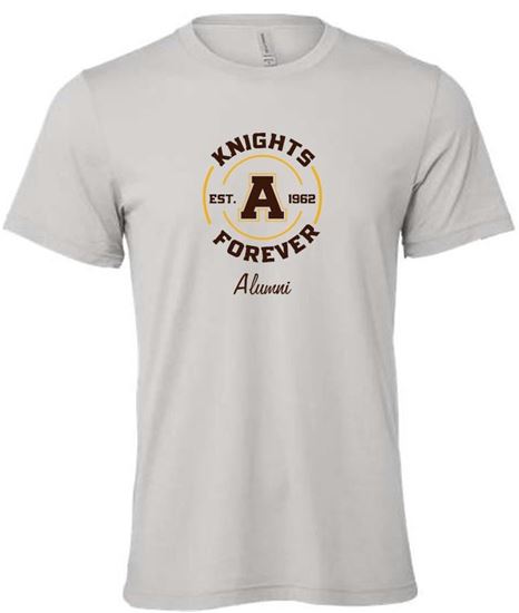 Picture of Alter High School - Adult/Unisex - Alumni Short Sleeve Tee by Bella+Canvas BC3001 - Solid Athletic Heather or White