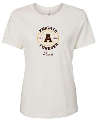 Picture of Alter High School - Ladies - Alumni Short Sleeve Tee by Bella+Canvas BC6400 - Solid Athletic Grey or White