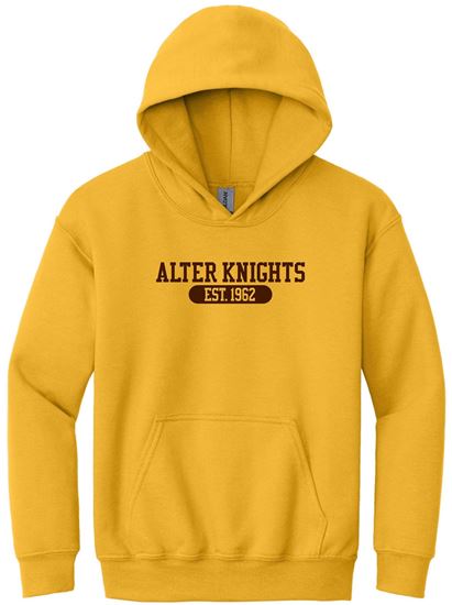 Picture of Alter - Youth - Hoodie by Gildan 18500B - Gold