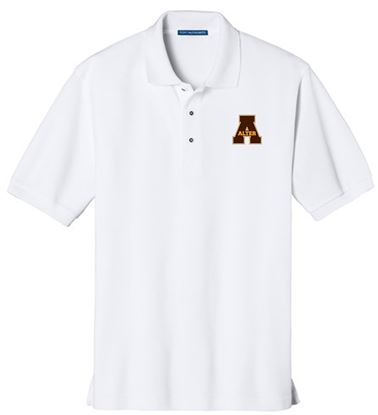 Picture of Alter High School - Adult/Unisex - Short Sleeve Uniform Polo by Port Authority  K500 - White