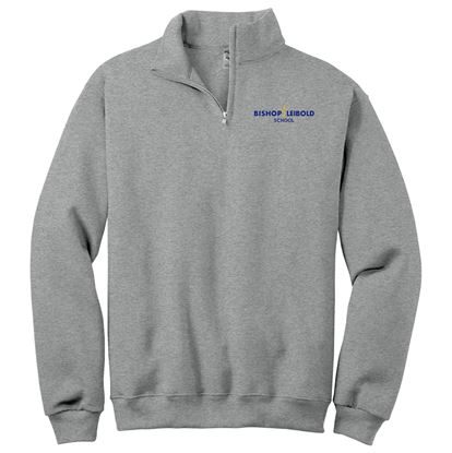 Picture of Bishop Leibold - Adult/Unisex -  Uniform 1/4 Zip  Fleece Pullover  by Jerzees - 995M - Oxford