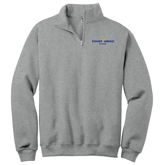 Picture of Bishop Leibold - Adult/Unisex -  Uniform 1/4 Zip  Fleece Pullover  by Jerzees - 995M - Oxford