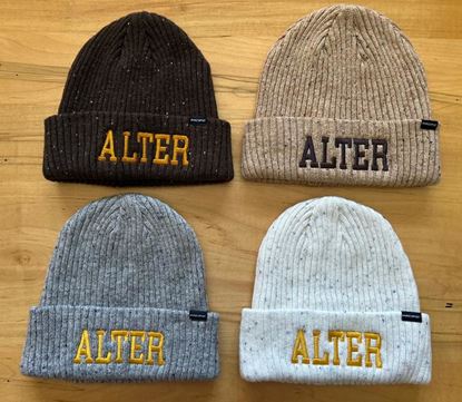 Picture of Clearance!!Alter - Tweed Beanie by Pacific P600K - Grey, Expresso, Khaki, or White 1 of Each Color Left!