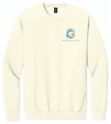 Picture of Mother of God - Adult/Unisex - Softstyle Crewneck Sweatshirt by Gildan SF000 -  Off White, Sand, or Stone Blue