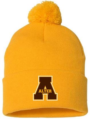 Picture of Alter - Pom Knit Hat by Sportsman SP15 - Gold or Heather Grey