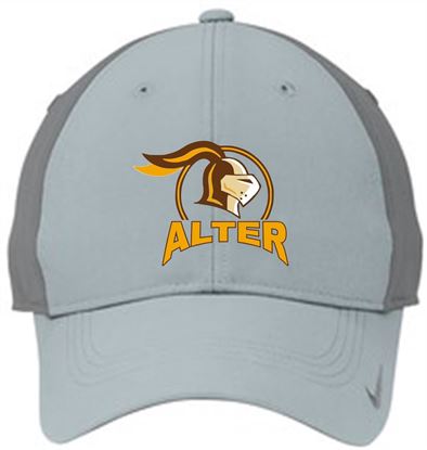 Picture of Clearnance! Alter - Legacy 91 Cap by Nike NKFB6447  Halo Logo - Grey/Dark Grey(1) Dark Grey/White (1)