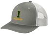 Picture of Incarnation - Youth -  Snapback Trucker Cap by Port Authority YC402 - Heather Grey/White