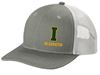 Picture of Incarnation - Youth -  Snapback Trucker Cap by Port Authority YC402 - Heather Grey/White