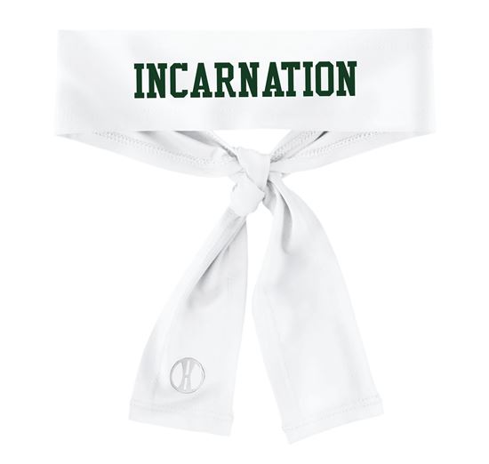 Picture of Incarnation - Zoom Tie Headband by Holloway 223846 - White