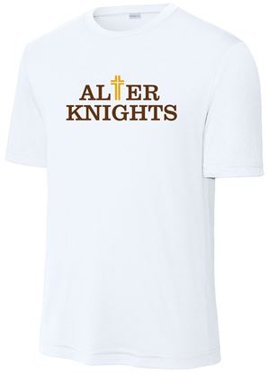 Picture of Alter High School - Adult/Unisex - Dri Fit Short Sleeve Tee w/ LOGO CHOICE by Sports Tek ST350 - White