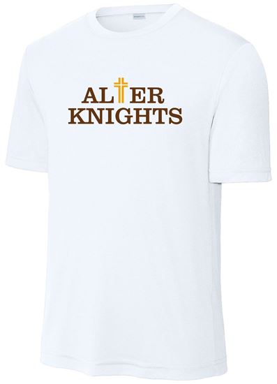Picture of Alter High School - Adult/Unisex - Dri Fit Short Sleeve Tee w/ LOGO CHOICE by Sports Tek ST350 - White
