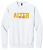Picture of Alter High School - Adult/Unisex - Heavyblend Crewneck Sweatshirt w/ LOGO CHOICE by Gildan -SF000 - White