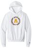 Picture of Alter High School - Adult/Unisex - Powerblend Hooded Sweatshirt w/ LOGO CHOICE by Champion S700 - White