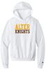 Picture of Alter High School - Adult/Unisex - Powerblend Hooded Sweatshirt w/ LOGO CHOICE by Champion S700 - White