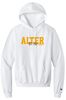 Picture of Alter High School - Adult/Unisex - Powerblend Hooded Sweatshirt w/ LOGO CHOICE by Champion S700 - White
